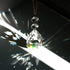 10pcs 63mm Teardrop Chandelier Crystals, Clear Crystal Chandelier Prisms Pendants Parts Beads, Hanging Decoration