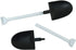 50pcs Disposable Plastic Mini Ice Cream Spoons, Shovel Shape Dessert Spoons, Party Supplies