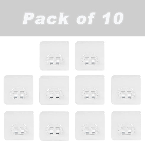 Cozycomfo Pack 10 Shower Caddy Adhesive Replacement Stickers Hooks Adhesive of for Corner Shelf Basket Bathroom Shelf