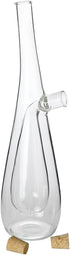 Counter 2 1 (15 10 Lily's Home Glass Olive Oil and Vinegar Dispenser Bottle, for Kitchen Cooking Salad, Dressing