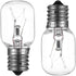 Whirlpool Microwave Light Bulb - Dimmable 125V 40W E17 Base, Fits Maytag GE Amana Over The Range Hood (2)