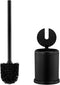 Deluxe Toilet Brush with Lid - ToiletTree Products, Black