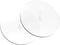 Cake Decorating Acrylic Disk Set of 2 for Buttercream Icing, 8.50" with 3/16" Thickness
