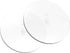 Cake Decorating Acrylic Disk Set of 2 for Buttercream Icing, 8.50" with 3/16" Thickness