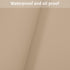 Zinkooat Cover,1.8mm Thick,15.75x23.6 Inch Brown+Gray,15.75x23.6) Leather Nightstand end Table Cover,Side Table