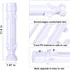 URED Sushi Maker Kit - Sushi Bazooka Roller Mold for Homemade Sushi, Food Grade Plastic Kitchen Utensils