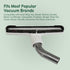 Upgraded Vacuum Floor Brush for Eureka & Universal Vacuum Cleaners, 1 ¼ inch Inner Diameter, 10” Wide