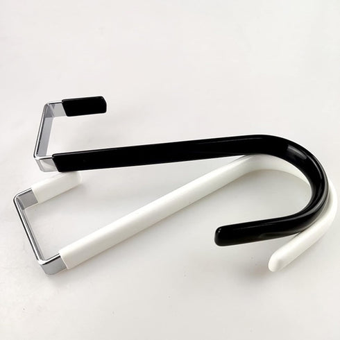 Black Wreath Hanger, Strong Bearing Door Hook for Fall, Christmas, and Halloween Decorations