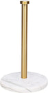 NearMoon Standing Paper Towel Holder for Kitchen Countertop, Standard or Jumbo-Sized Roll Holder with Marble Base