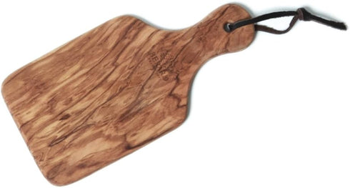 Berard 54070 French Olive-Wood 8-Inch Handcrafted Cutting Board with Handle.