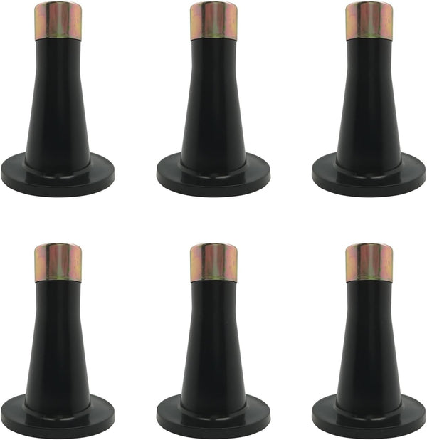 Kings Brand Furniture - Plastic Bed Frame Glide Legs | Set of 6 Replacement Feet for Bed Frame Wheels