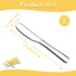Set 4 Homquen Stainless Steel Butter Knife, Butter Spreader, Butter Knives, Butter Spreader Knife for Kitchen
