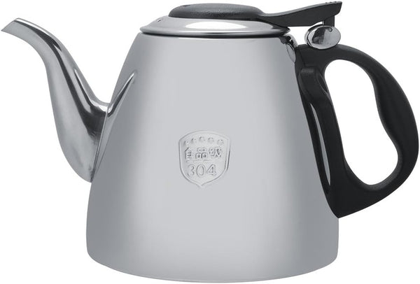 Tea Kettle Stovetop, 1.5L Stainless Steel Teapot with Heat Resistant Handle for Tea & Coffee (1.5L)