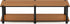 Furinno Just No Tools Wide Television Stand, Light Cherry with Black Tube