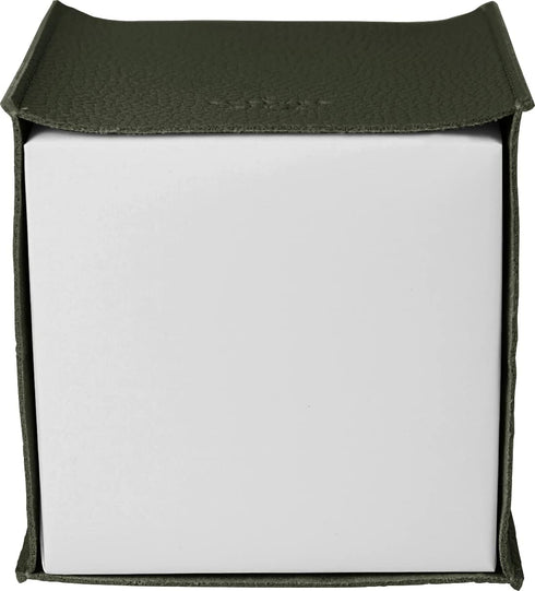 carrotez Modern PU Leather Tissue Box Cover - Decorative Holder for Bathroom, Night Stands, Office, Khaki
