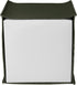 carrotez Modern PU Leather Tissue Box Cover - Decorative Holder for Bathroom, Night Stands, Office, Khaki