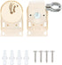 Sunshade Replacement Accessories, Metal Ring Installation Bracket, Universal for Coolaroo Roller Blinds, Beige