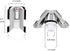 3 Pack Set Champagne Sealer Stopper, BGMAX Stainless Steel Sparkling Wine Bottle Plug Sealer with a Longer Sealing