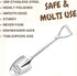 Personalized Dad's Ice Cream Shovel - Funny Engraved Stainless Steel Fathers Day Gift
