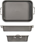 Glad Nonstick Roasting Pan 11x15, Heavy Duty Metal Bakeware Dish with Rack for Baking Turkey, Chicken, Veggies