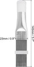 PATIKIL Air Conditioner Fin Comb, 3 Pack Stainless Steel AC Coil Cleaner Brush Fin Straightener Condenser Coil Repair Tool for Radiator Refrigerator Evaporator, Silver Tone by PATIKIL