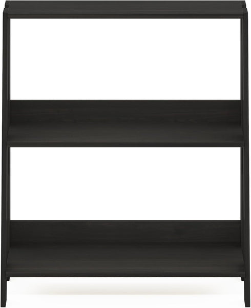 3-Tier 9.3" 23.6" 27", Furinno Ladder Book Shelf, Ladder Shelf, Open Design Bookshelf, Display Storage Bookcase, x x