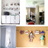 Wallniture Curtain Rod Set for Tapestry, Kids Crafts, Wall Decor with 24 Metal Clips