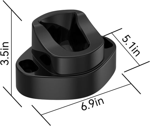 Convenient Type-C Charging Dock Base for Pemacom Handheld Vacuum DW688 with Storage Brush