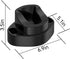 Convenient Type-C Charging Dock Base for Pemacom Handheld Vacuum DW688 with Storage Brush