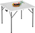 PayLessHere 34" Folding Tables Plastic Folding Card Table Half Portable Foldable Table for
