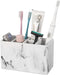 zccz Toothbrush and Toothpaste Holder, Multifunctional Countertop Organizer with 6 Slots for Bathroom Shower Vanity