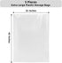 32x42 Inches Large Clear Plastic Storage Bags,Big Gaint Jumbo Huge Plastic Storage Bags for Blanket, Duvets, Pillows, Comforters and More 5 Pieces by Yotelab