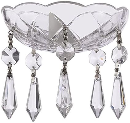 Asfour Crystal 1 Piece - Clear 4-Inch, 5 Side Holes Asfour 30% Lead Crystal