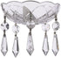 Asfour Crystal 1 Piece - Clear 4-Inch, 5 Side Holes Asfour 30% Lead Crystal