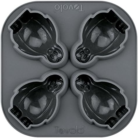 Tovolo Novelty Penguin Ice Cube Mold Trays, Flexible Silicone, Dishwasher Safe