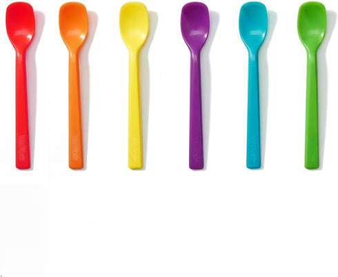 Small Silicone Stirring Spoon, Quiet and Reusable Espresso Coffee Stirrer, Mini Spatula,