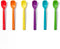 Small Silicone Stirring Spoon, Quiet and Reusable Espresso Coffee Stirrer, Mini Spatula,