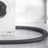 5 Feet Washing Machine Drain Hose, Flexible Washer Drain Hose Extension, Universal Dishwasher Kits with 1 Hose 4 Clamps