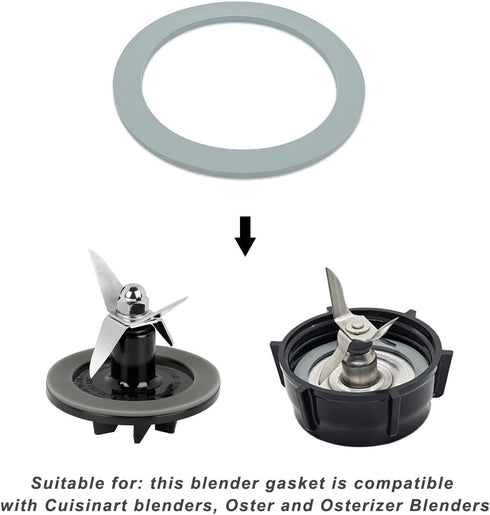 Blender Sealing Ring Gaskets O-Ring Gasket Seal Compatible with Oster and Osterizer Blender Models (4 Pack)