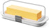 Countertop Pisol Butter Dish with Lid for and Refrigerator Door Shelf, Airtight Butter Keeper Container, Butter Holder