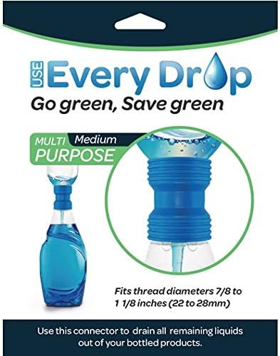 Soap & Lotion Bottle Saver Coupler Connector