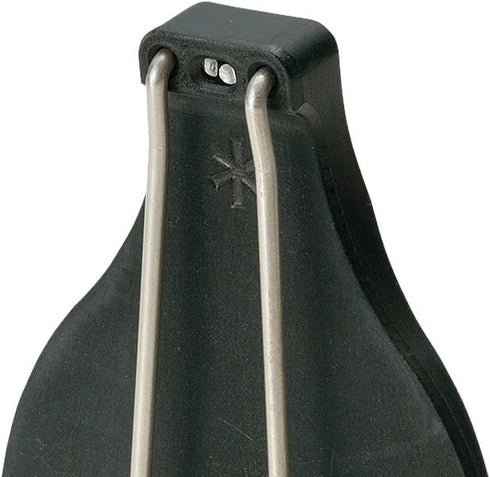 Snow Peak Folding Nylon Cooking Ladle for Camping/Hiking, Black
