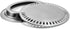 Korean Style BBQ Plate - Smokeless Indoor Stainless Steel Non-Stick Roasting Round Grill Pan for Camping