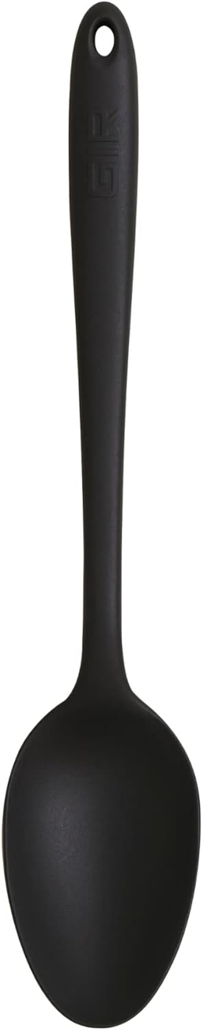 GIR Heat-Resistant Kitchen Spoons, Nonstick for Mixing and Cooking, Ultimate 13 IN, Black