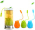 Tvoip 3Pcs Food Grade Silicone Tea Infuser Filter, Creative Cartoon Owl Tea Strainer