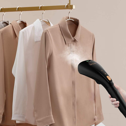 SALAV HS-04/T 1000W Hand Held Garment Steamer - Quick Steam with Dual Settings (Black)