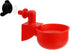 30 Pack 3/8 Inch Cedilis Chicken Water Cup, Automatic Drinking Cups for Chickens, Thread Poultry Water Cups, Chicken