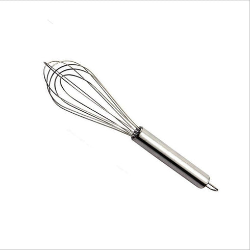 Aniso Silver Stainless Steel Whisk, 8.4 inches