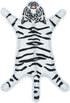 Tiger Print Rug, Cartoon Cute Faux Area Rugs, Fluffy Animal Print Mat for Kids Playroom Home Decor (2.6x1.8Ft)
