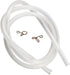WH41X365 Water Pressure Switch Hose with Clamp Replacement for GE Hotpoint Kenmore, Fits WH41X0365, AP2046584